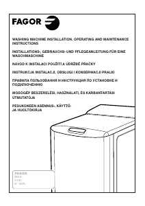 Manuál Fagor 1FET-210W Pračka