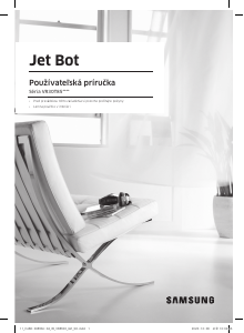 Návod Samsung VR30T85513W Jet Bot Vysávač