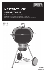 Manual de uso Weber Master-Touch GBS  Barbacoa