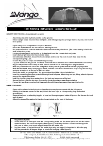 Handleiding Vango Marano 400 Tent