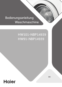 Bedienungsanleitung Haier HW101-NBP14939 Waschmaschine