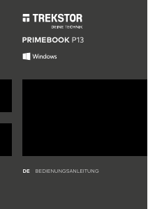 Bedienungsanleitung TrekStor PrimeBook P13 Notebook