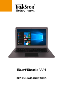 Bedienungsanleitung TrekStor SurfBook W1 Notebook