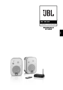 Manuale JBL Control 2.4G AW Altoparlante