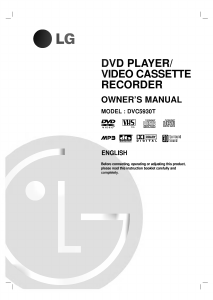 Manual LG DVC5930T DVD-Video Combination