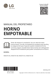 Manual de uso LG WSED7613S Horno