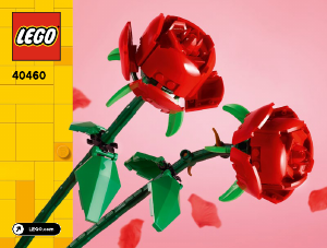 Manual de uso Lego set 40460 Creator Rosas