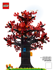 Manual de uso Lego set 21346 Ideas Árbol de la Familia