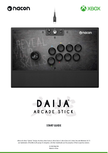 Manual Nacon Daija Arcade (Xbox) Game Controller