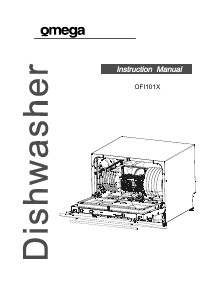 Manual Omega OFI101X Dishwasher