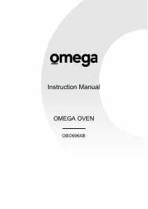 Manual Omega OBO694XB Oven