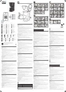 Bedienungsanleitung Philips HD7430 Kaffeemaschine