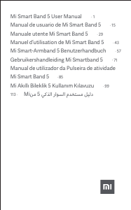 Manual Xiaomi XMSH10HM Mi Band 5 Activity Tracker