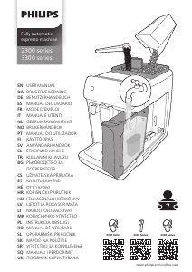 Manuale Philips EP3321 Macchina per espresso