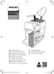 Brugsanvisning Philips EP3546 Espressomaskine