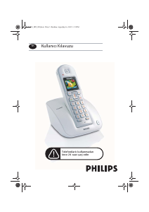 Kullanım kılavuzu Philips CD5301G Kablosuz telefon