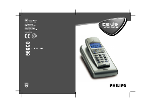 Bruksanvisning Philips TU7370 Zenia Vox 300 Trådløs telefon