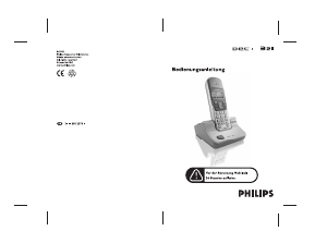 Bedienungsanleitung Philips DECT3211S Schnurlose telefon