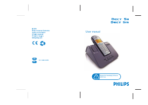 Manual Philips DECT5153S Wireless Phone