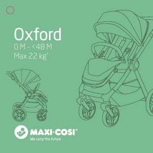 كتيب Maxi-Cosi Oxford عربة أطفال