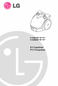 Manual de uso LG V-CQ973STQ Aspirador