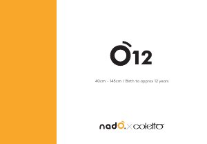 كتيب Coletto Nado O12 I-Size مقعد طفل بالسيارة