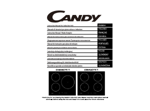 Руководство Candy CI642CTT/1 Варочная поверхность