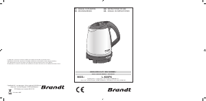 Brugsanvisning Brandt L-K30PX Elkedel