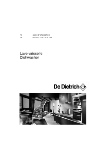 Mode d’emploi De Dietrich DQE754XE1 Lave-vaisselle