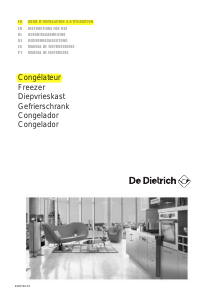Mode d’emploi De Dietrich DFS511JE1 Congélateur