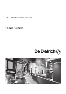 Manual De Dietrich DRC825JE Fridge-Freezer