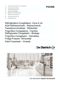 Manual De Dietrich PSS500 Fridge-Freezer