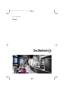 Handleiding De Dietrich DOP795XJ Oven