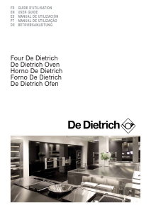 Handleiding De Dietrich DOP1125XJ Oven