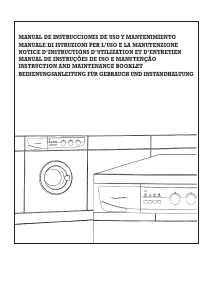 Manual De Dietrich DLZ491JU1 Máquina de lavar roupa