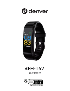 Manual Denver BFH-147 Rastreador de atividade