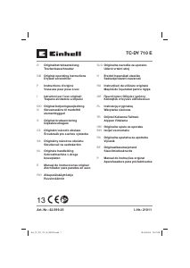 Manual Einhell TC-DY 710 E Șurubelniță