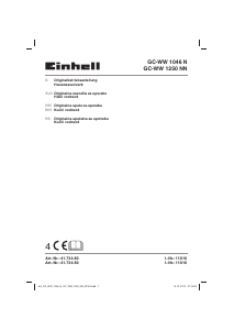 Bedienungsanleitung Einhell GC-WW 1250 NN Wasserpumpe