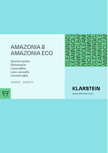 Handleiding Klarstein 10045372 Amazonia Vaatwasser