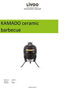 Handleiding Livoo DOC283C Kamado Barbecue