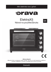 Návod Orava Elektra-X5 Rúra