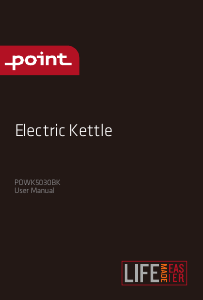 Manual Point POWK5030BK Kettle