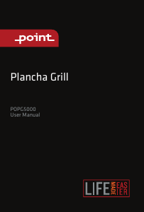 Manual Point POPG5000 Table Grill
