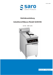 Handleiding Saro 360-1225 Queens Friteuse