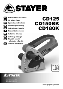 Mode d’emploi Stayer CD 150 B4 K Scie circulaire