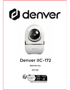 Manual Denver IIC-172 Câmera IP