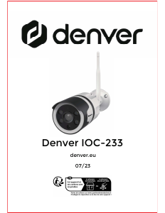 Bruksanvisning Denver IOC-233 IP Kamera