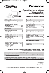 Handleiding Panasonic NN-SD372S Magnetron