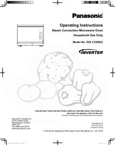 Handleiding Panasonic NN-CS896S Magnetron