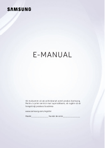 Manual Samsung UE49MU7002TXXH Televizor LED